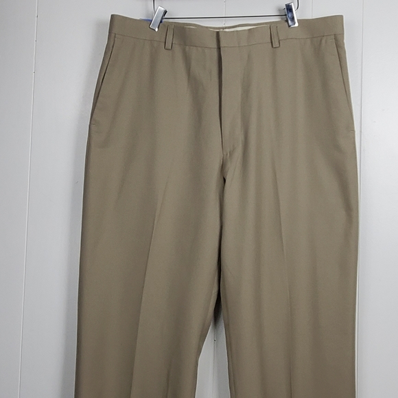 NWT Kenneth Cole Reaction khaki trouser pants 38× 34 - Picture 2 of 13